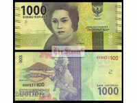INDONEZIA 1000 Rupiah INDONEZIA 1000 Rupiah, P154ar, 2016 UNC /c