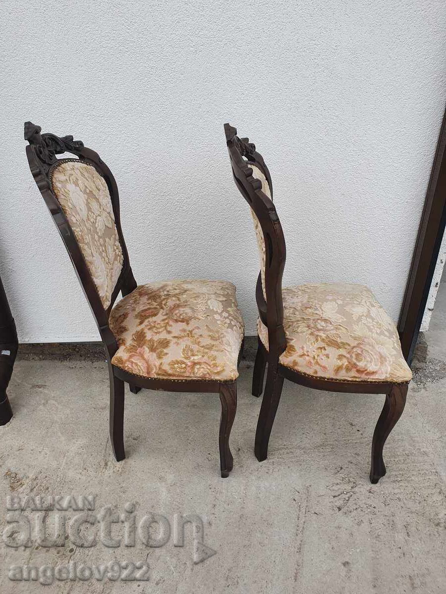 Доставка на Красиви винтидж столове масив!!!