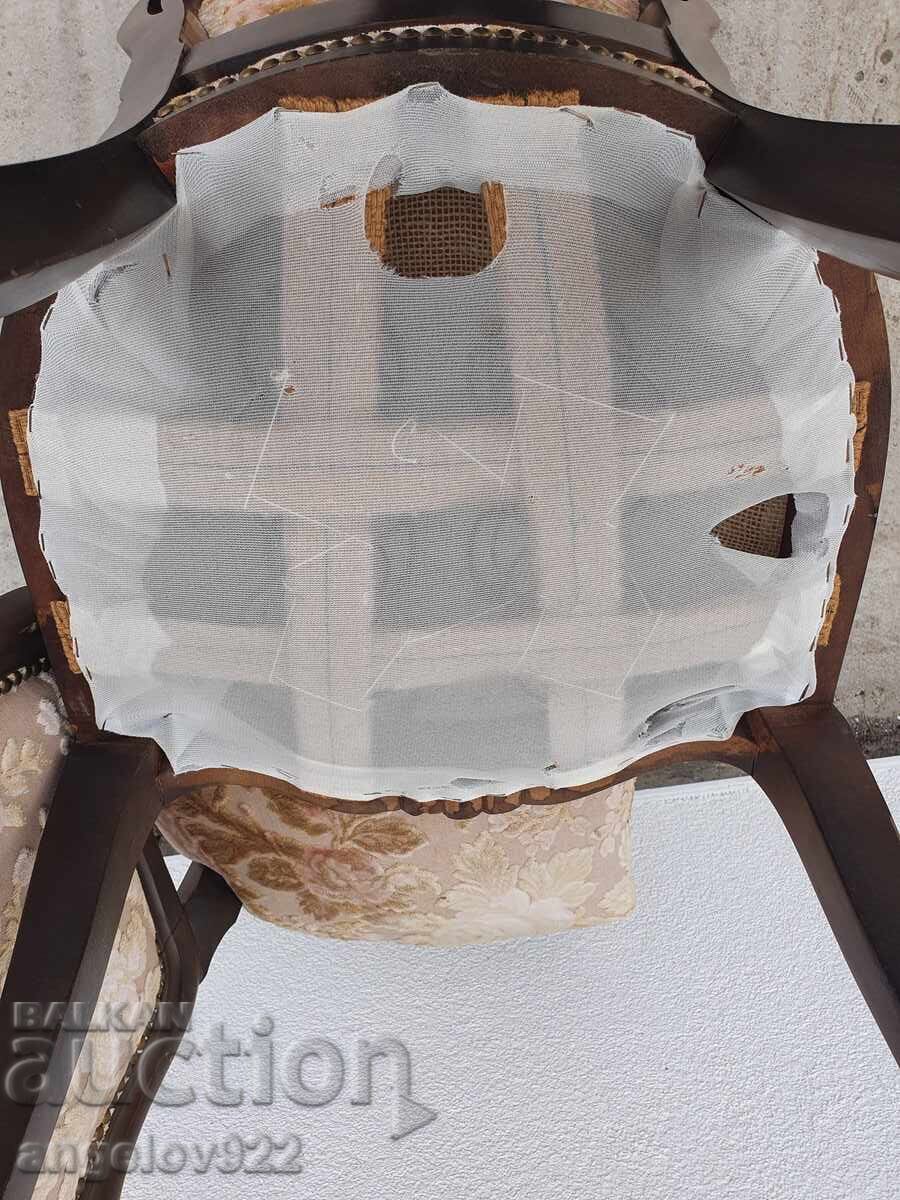 Красиви винтидж столове масив!!! - 7