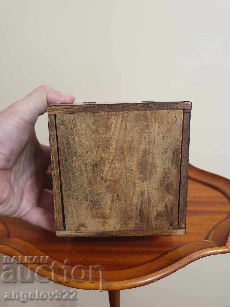 Cutie de bijuterii vintage din lemn!!! - 7