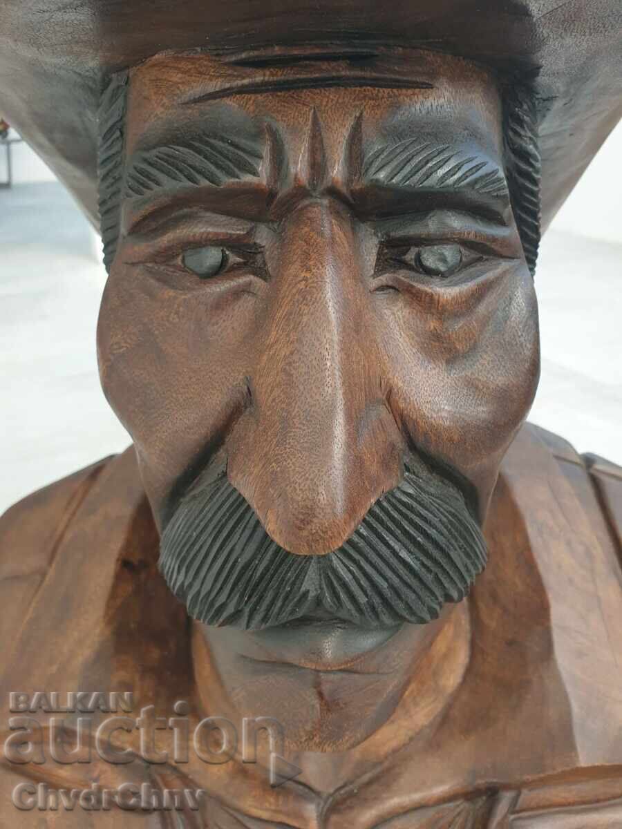 70cm-50kg Wood Carving Statue/Wooden Sculpture/Figure-Bust with price € 600.00 | 1173.50 BGN
