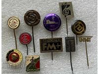 Лот Български значки на различни теми