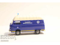 BREKINA H0 1/87 VW THW MICROBUS CAR TRUCK MODEL
