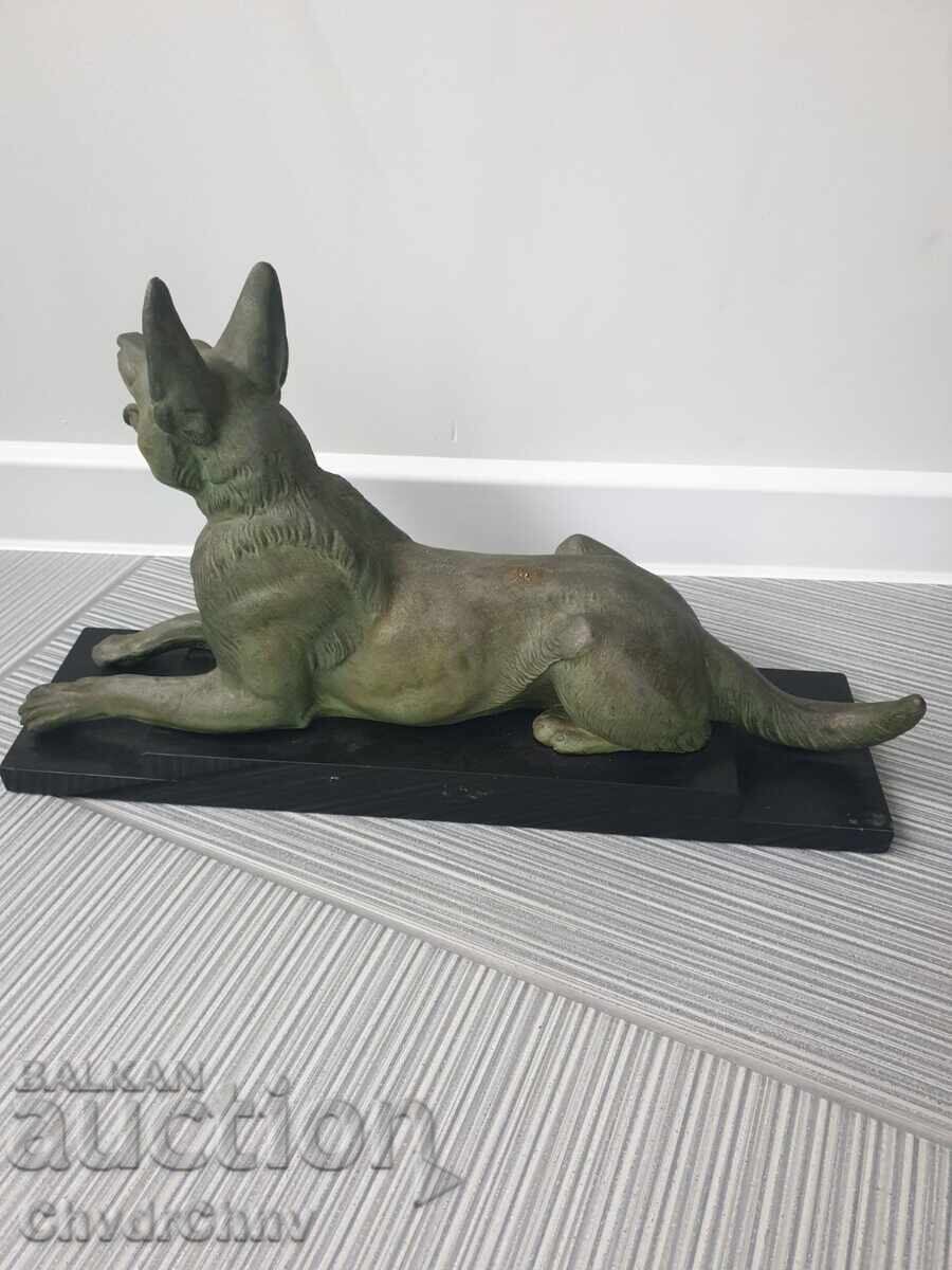 51cm-9kg Carvin Shepherd Dog Statue/Sculpture/Figure with price € 600.00 | 1173.50 BGN