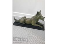 51εκ-9kg Carvin αγαλματίδιο/γλυπτό/φιγούρα σκύλου-ποιμενικού