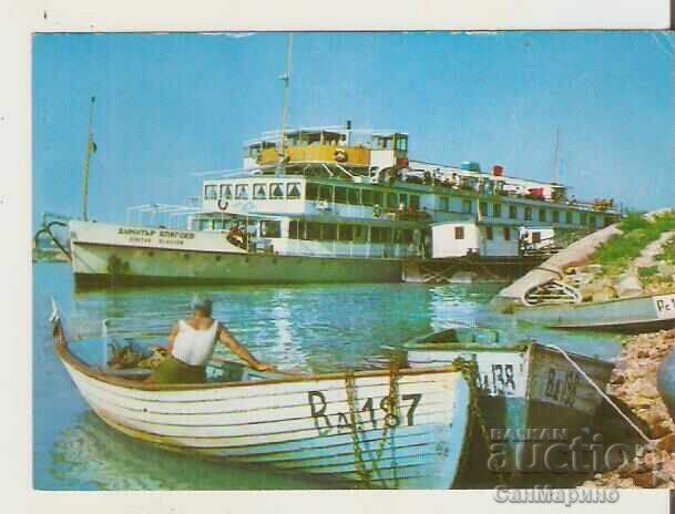 Κάρτα Βουλγαρίας Νικόπολη Το πλοίο "Δ. Blagoev"* Κάρτα Βουλγαρίας Νικόπολη Το πλοίο "Δ. Blagoev"*