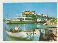 Carte poștală Bulgaria Nicopol Vaporul "D. Blagoev"*
