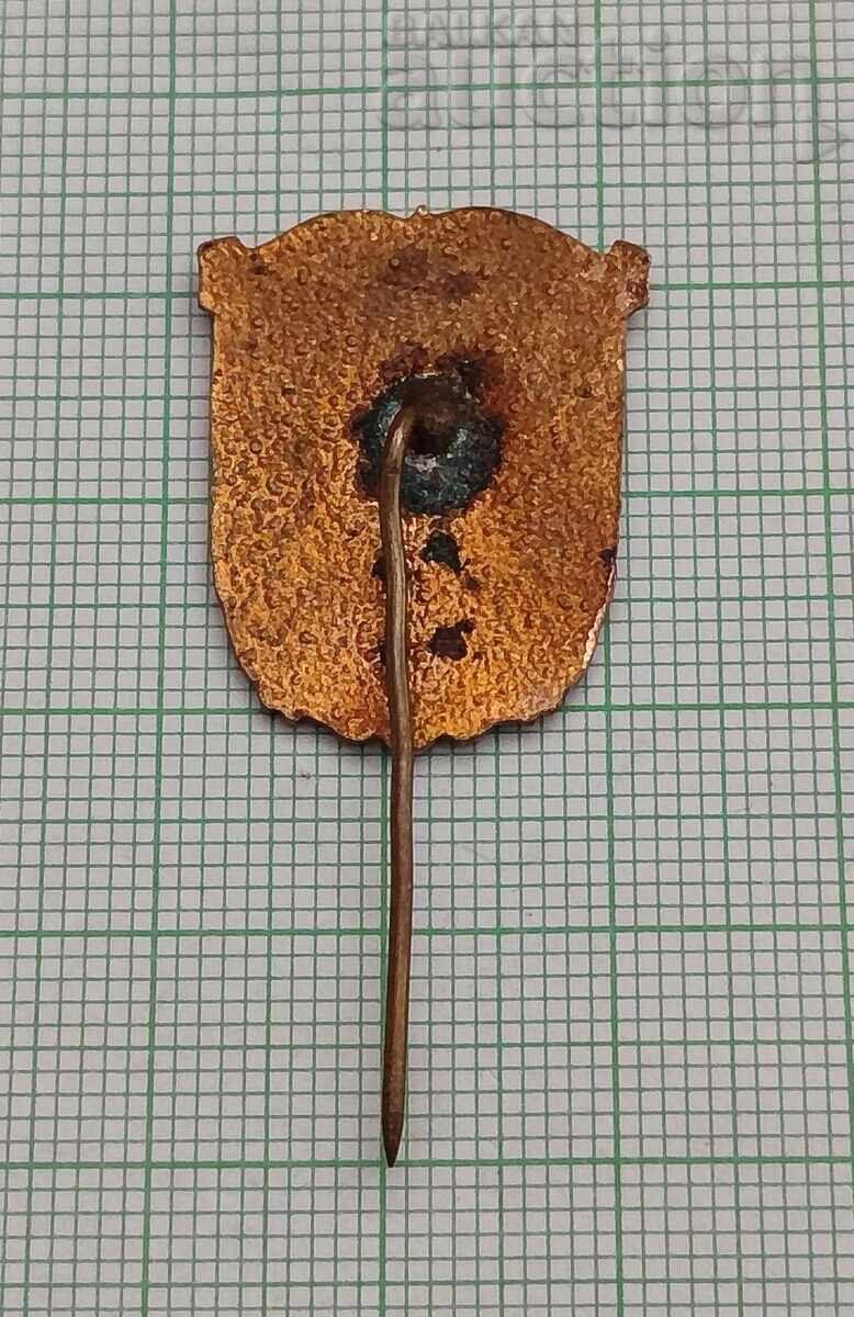 OLD ZAGORA STAR COAT OF ARMS ENAMEL BADGE with price € 2.00 | 3.91 BGN