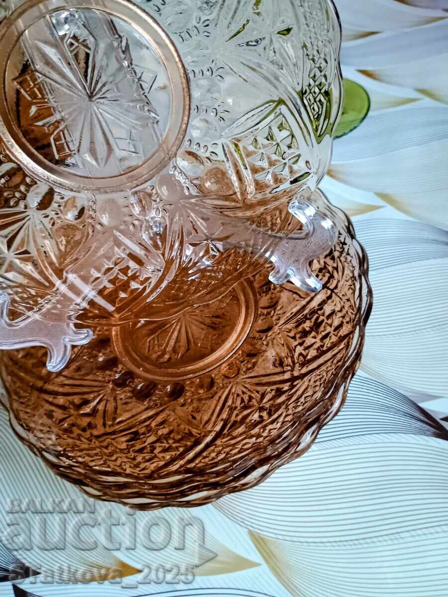 Ρετρό πιατάκια γλυκού σε όμορφο καραμελένιο χρώμα 4 τμχ με τιμή € 8.18 | 16.00 BGN Ρετρό πιατάκια γλυκού σε όμορφο καραμελένιο χρώμα 4 τμχ με τιμή € 8.18 | 16.00 BGN