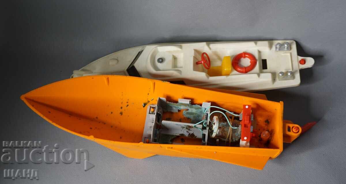Old Russian plastic toy model cutter boat ship - 7 Old Russian plastic toy model cutter boat ship - 7