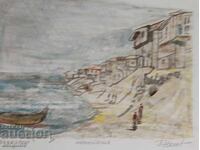 Картина Петър Ненов Приморско