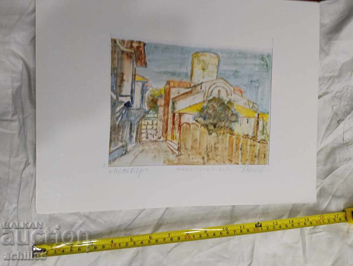 Painting by Petar Nenov, Nesebar with price € 10.25 | 20.05 BGN