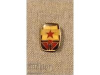 Παλαιό γερμανικό έμβλημα πρωτοπόρου, πρωτοπόρος, Ανατολική Γερμανία, ΛΔΓ, σοσιαλισμός