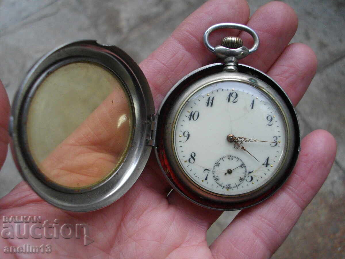 Συλλεκτικό Παλιό Ρολόι Τσέπης με Προστατευτικό Κουτί Συλλεκτικό Παλιό Ρολόι Τσέπης με Προστατευτικό Κουτί