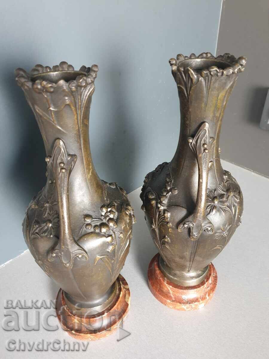 32см чифт фигурални пиедестални вази/ЦАМ-мрамор с цена € 250.00 | 488.96 лв. 32см чифт фигурални пиедестални вази/ЦАМ-мрамор с цена € 250.00 | 488.96 лв.