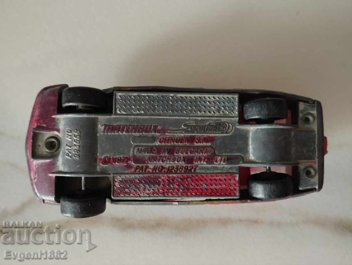Citroen S.M. Matchbox made in Bulgaria Matchbox Car - 7 Citroen S.M. Matchbox made in Bulgaria Matchbox Car - 7