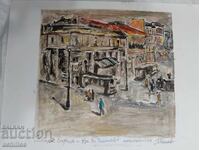 Tablou Petăr Nenov Sofia Veche bd. Vladimir Zaimov