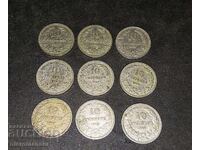 10 stotinki 1912-1913, 9 pieces
