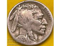 5 cenți 1920 SUA bizon / indian