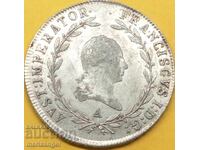 20 Kreuzer 1814 Austria A - Vienna Franz I 1792-1835 6,6y Ag