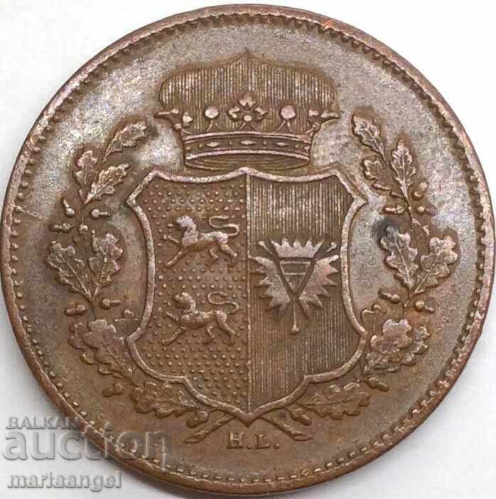 1 Zehling 1850 Germany Schleswig-Holstein 27mm 9.59g Rare 1 Zehling 1850 Germany Schleswig-Holstein 27mm 9.59g Rare