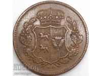 1 Zehling 1850 Germany Schleswig-Holstein 27mm 9.59g Rare