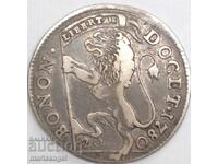 1 λίρα 1780 Βατικανό 20 μπολονίνι Μπολόνια Πίος VI ασήμι