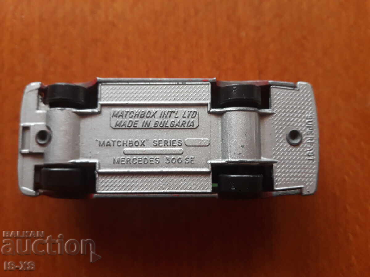 BG MACHBOX  MERCEDES 300SE с цена € 100.00 | 195.58 лв.