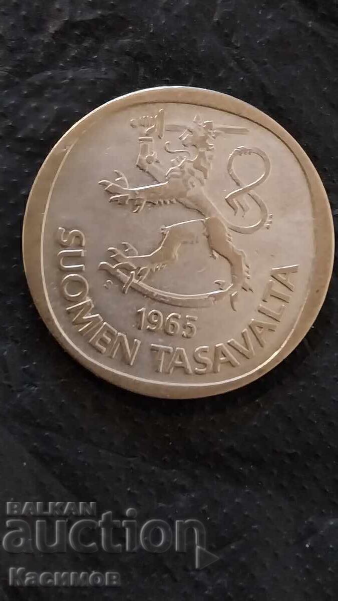 Old silver coin from Finland 1 Markka 1965 with price € 15.00 | 29.34 BGN