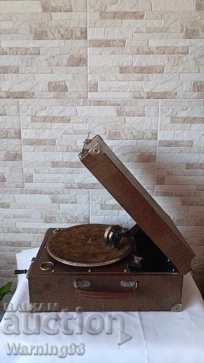 Παράδοση Παλιό γραμμόφωνο με μανιβέλα - Columbia - 1930" - Μεγάλη Βρετανία Παράδοση Παλιό γραμμόφωνο με μανιβέλα - Columbia - 1930" - Μεγάλη Βρετανία