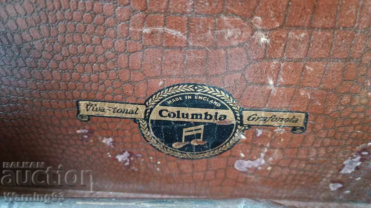Παλιό γραμμόφωνο με μανιβέλα - Columbia - 1930" - Μεγάλη Βρετανία - 5 Παλιό γραμμόφωνο με μανιβέλα - Columbia - 1930" - Μεγάλη Βρετανία - 5