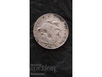 Monedă veche de argint din Portugalia 2.50 Escudos 1946