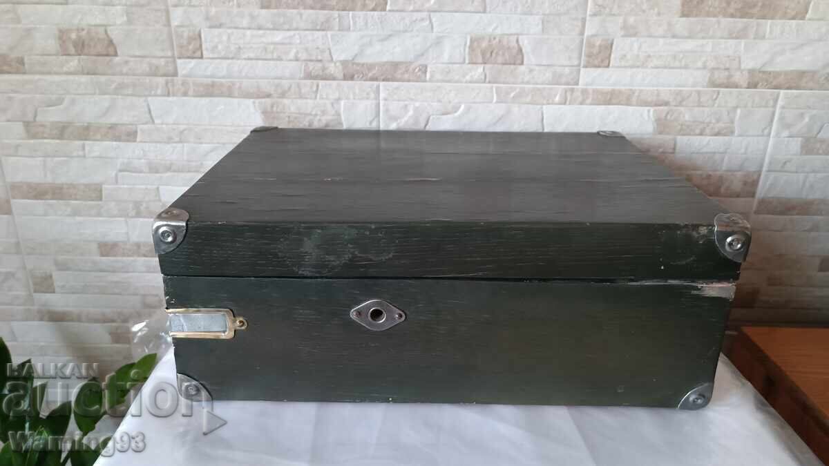 Стар български грамофон с манивела -Radio Electric -1930"г - 5