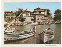 Картичка  България  Несебър Пристанището 16*