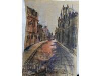 Sergei Bolenok pastel 50 x 35 cm