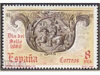 1980. Spania. Ziua timbrului poștal.