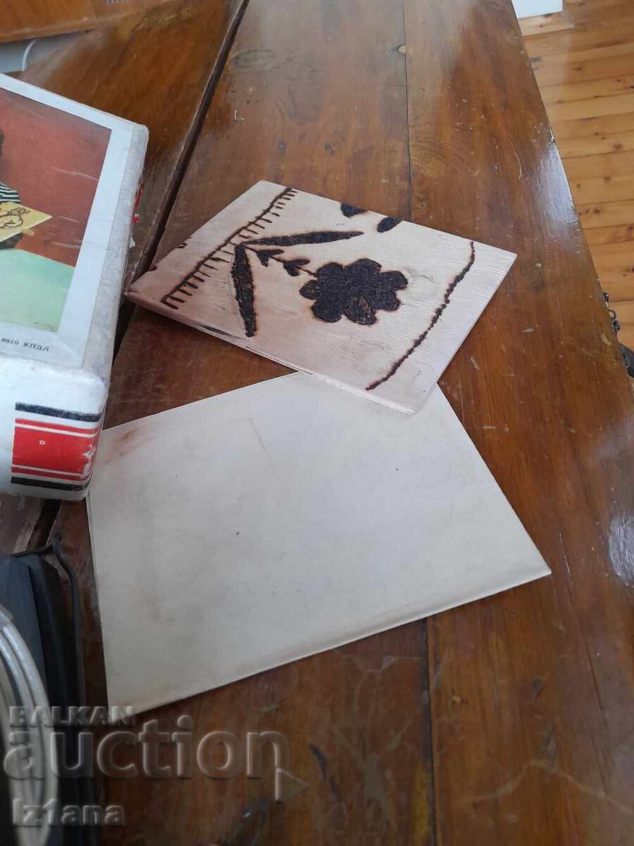 Auction  Old pyrograph Pattern