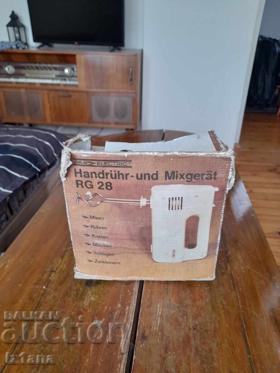 Star mixer AKA RG 28S Star mixer AKA RG 28S