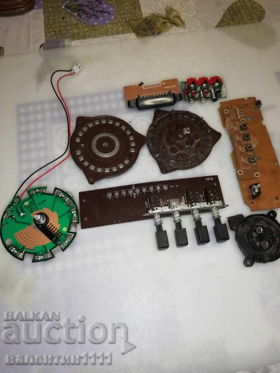 Parts, scarves Parts, scarves