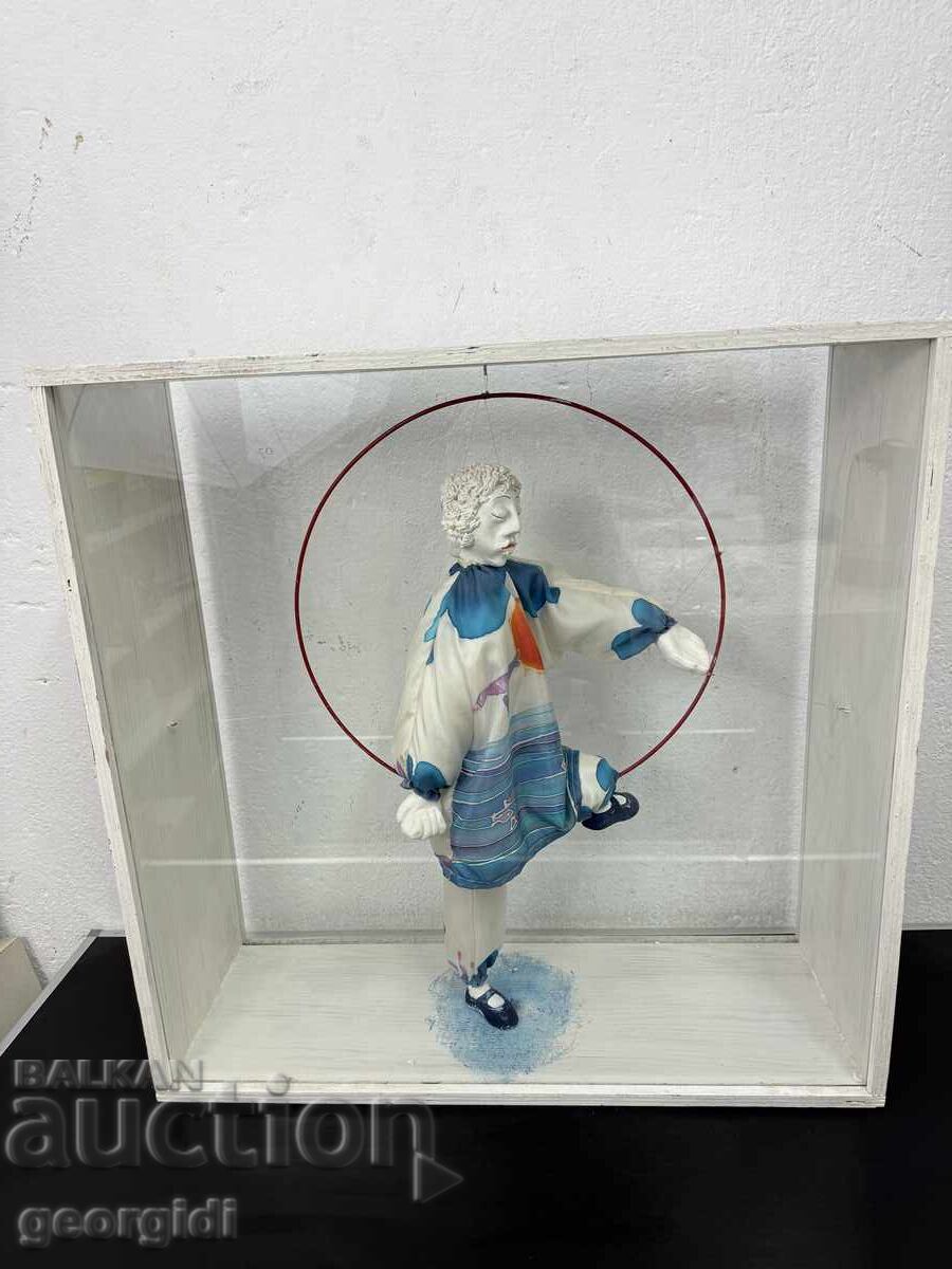 Αρτιστική κούκλα-κλόουν / γλυπτό. №7798 Αρτιστική κούκλα-κλόουν / γλυπτό. №7798