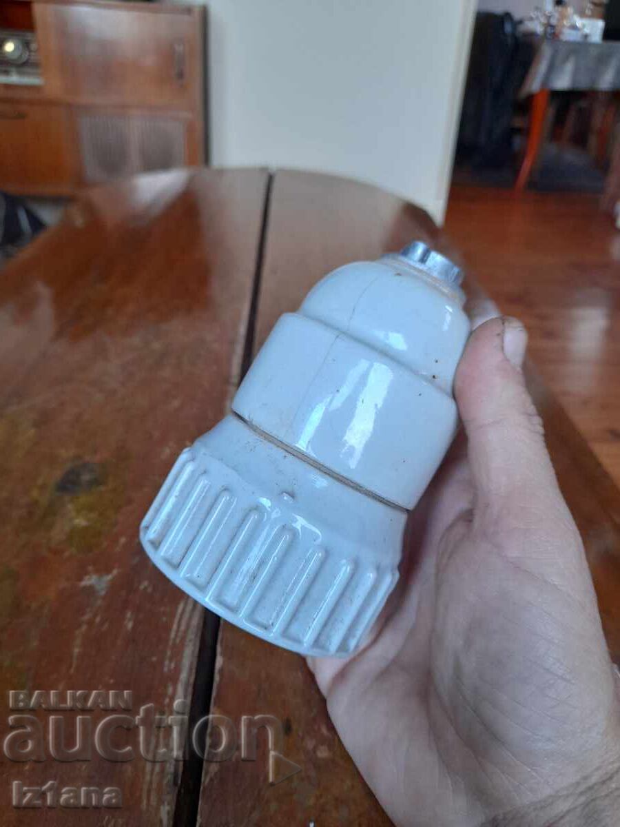 Old porcelain light fixture with price € 11.00 | 21.51 BGN