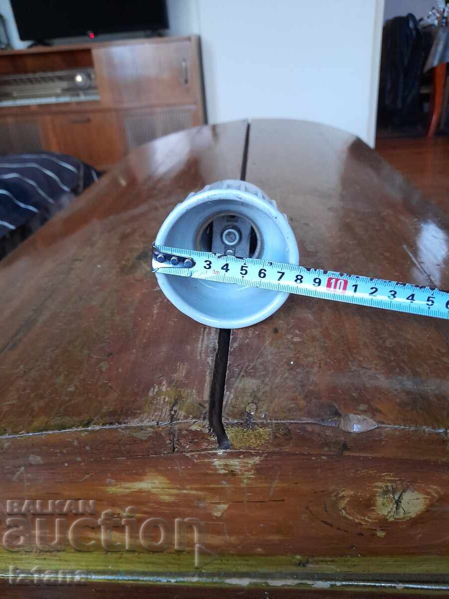 Old porcelain light fixture - 7