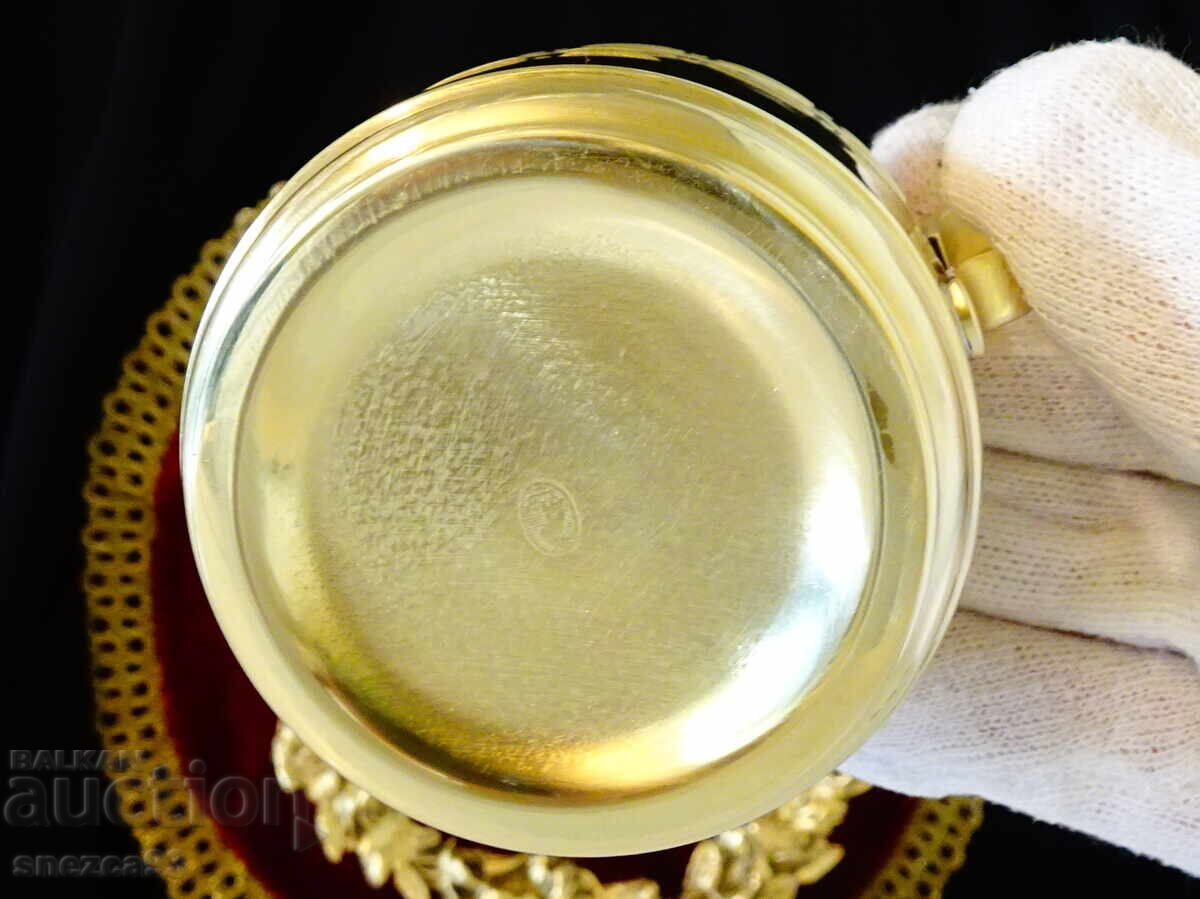 Gilded brass glasses by Jürst & Co., Art Nouveau style - 5 Gilded brass glasses by Jürst & Co., Art Nouveau style - 5