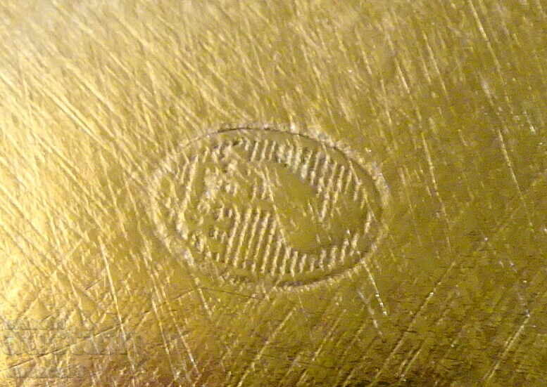 Gilded brass glasses by Jürst & Co., Art Nouveau style - 6 Gilded brass glasses by Jürst & Co., Art Nouveau style - 6