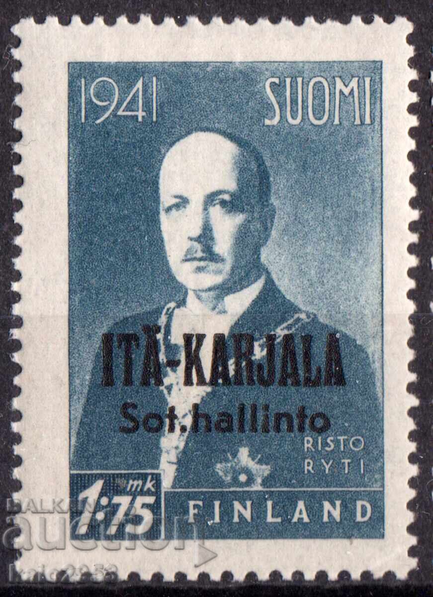 Φινλανδία-1942-Επιγρ. για την Κατοχή της Ανατ. Καρελίας-πρόεδρος Ρίτι, MLH