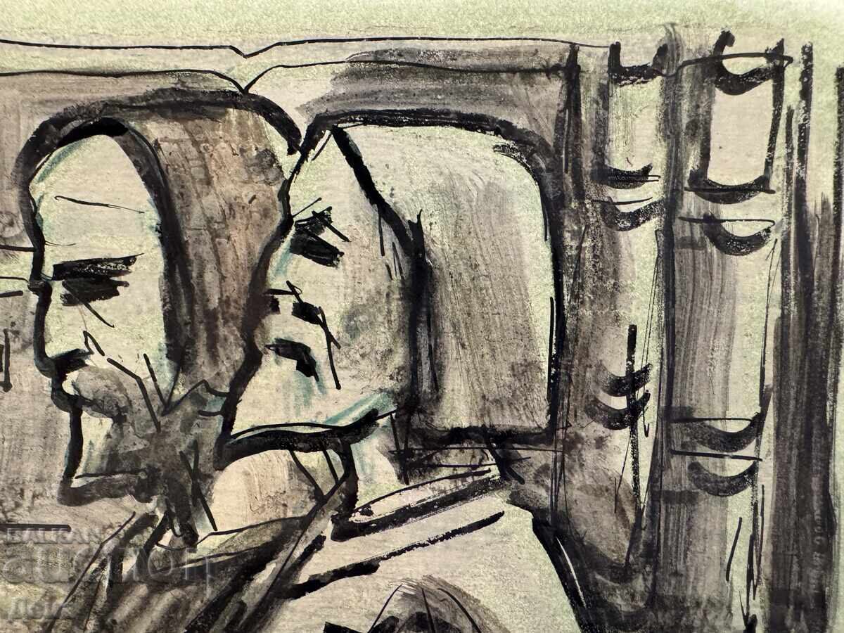 Auction Georgi Penchev watercolor Auction Georgi Penchev watercolor