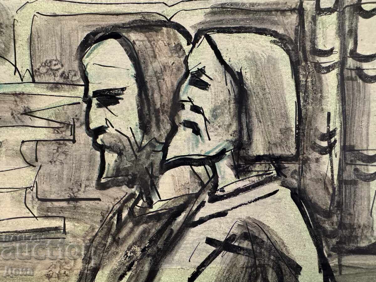 Delivery of Georgi Penchev watercolor Delivery of Georgi Penchev watercolor