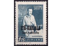 Φινλανδία-1942-Επιγρ. για Κατοχή της Ανατ. Καρελίας-Μαρσ. Χάιμ, MLH