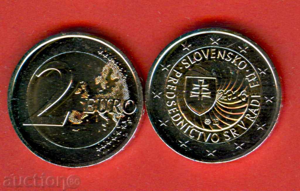 SLOVACIA SLOVACIA 2 Euro emisiune 2016 NOU UNC BIMETAL