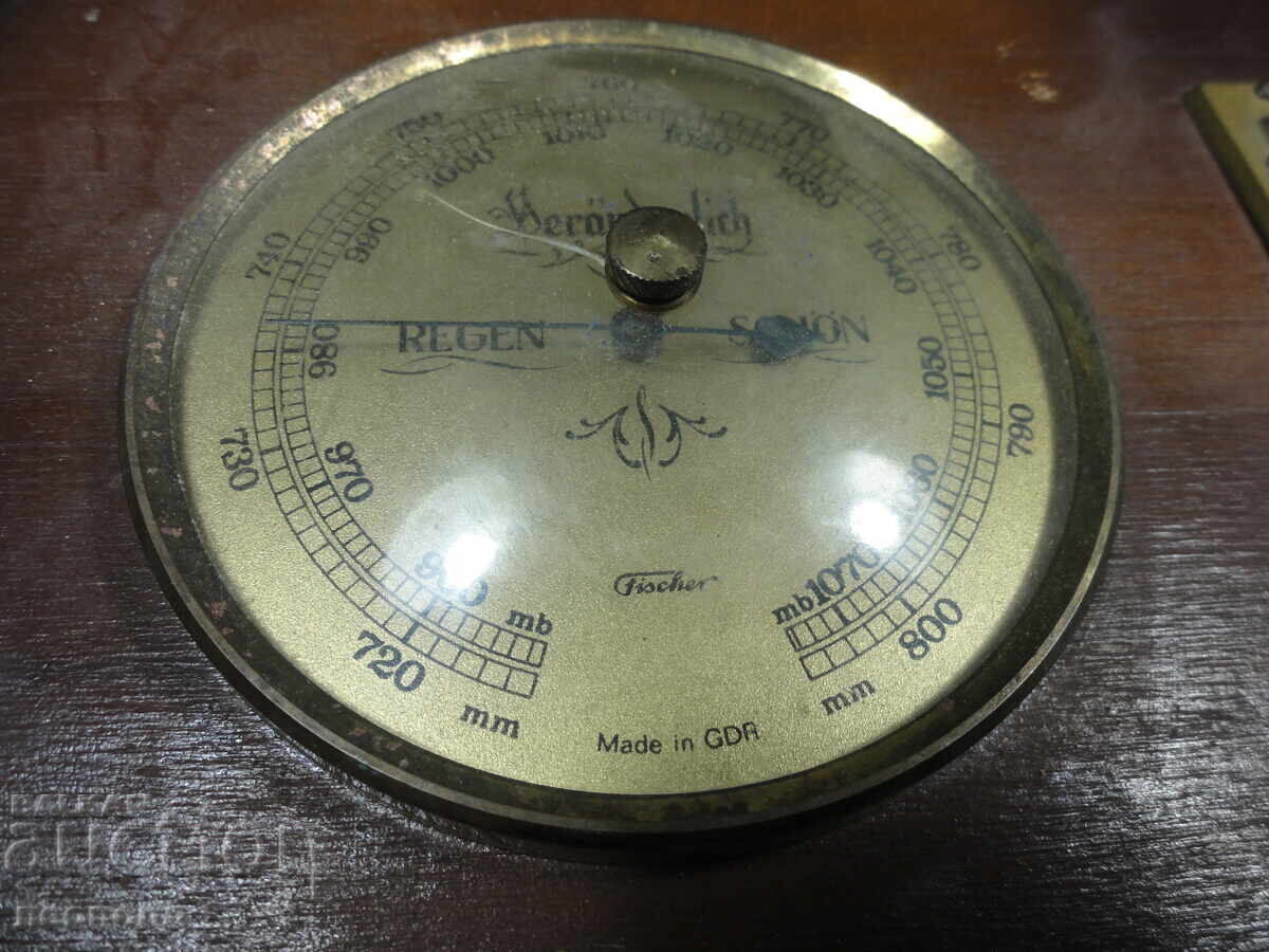 ΒΖC ΣΤΑΡ ΡΕΤΡΟ ΣΟΣ ΓΔΡ DDR ΣΤΕΝΕΝ ΜΠΑΡΟΜΕΤΡ + ΘΕΡΜΟΜΕΤΡ - 5